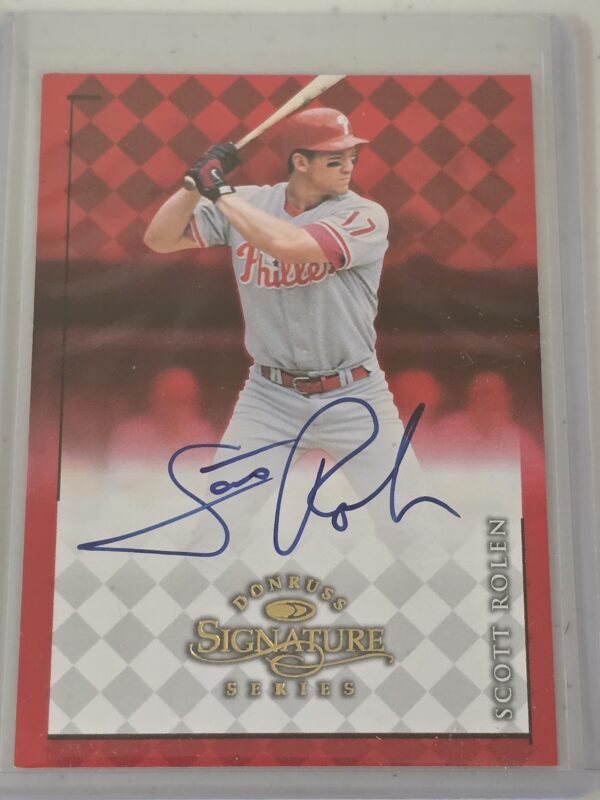 1998 Donruss Signature Scott Rolen Autograph