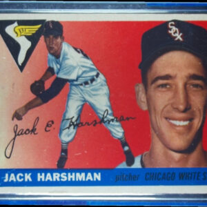 1955 Topps Jack Harshman #104 Sox