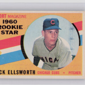 1960 Topps Dick Ellsworth RC #125 Cubs