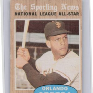 1962 Topps Orlando Cepeda #390 Giants