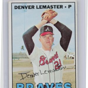 1967 Topps Denver Lemaster #288 Braves