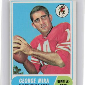1968 Topps George Mira #9 49ers