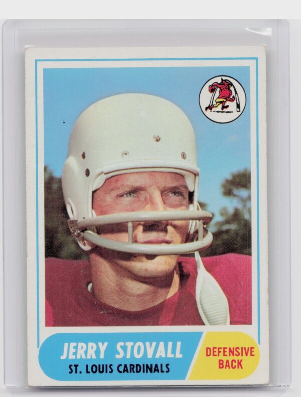 1968 Topps Jerry Stovall #112 Cardinals