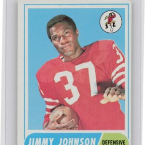 1968 Topps Jimmy Johnson #61 49ers