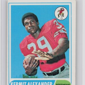 1968 Topps Kermit Alexander #191 49ers