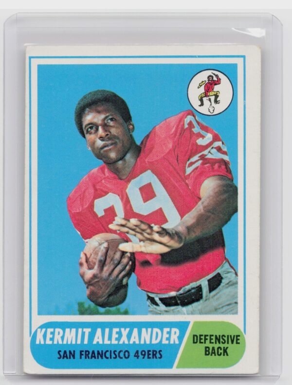 1968 Topps Kermit Alexander #191 49ers
