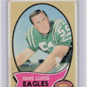 1970 Topps Dave Lloyd #21 Eagles