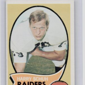 1970 Topps Harry Schuh #224 Raiders