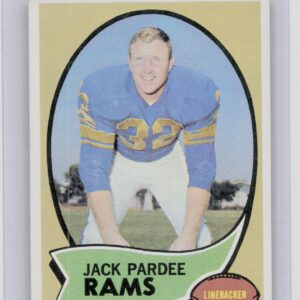 1970 Topps Jack Pardee #68 Rams