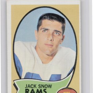 1970 Topps Jack Snow #44 Rams