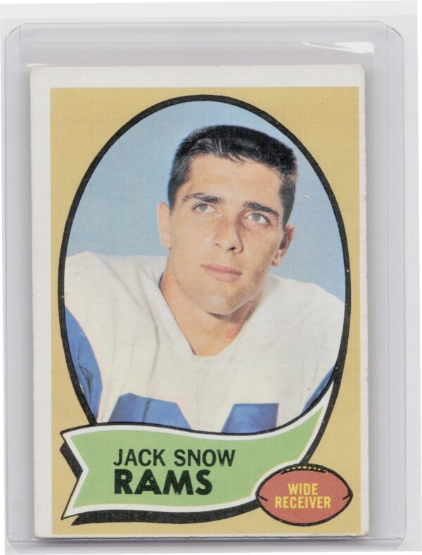 1970 Topps Jack Snow #44 Rams