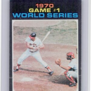 1971 Heritage 1970 World Series Game 1: Powell Homers to Opposite Field! #327 Or