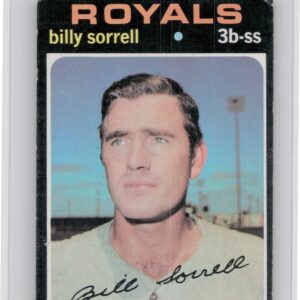 1971 Topps Billy Sorrell #17 Royals