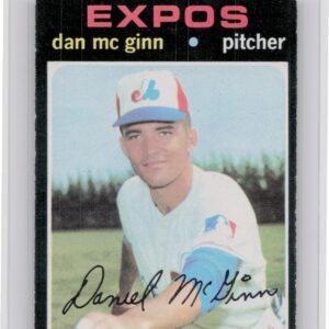 1971 Topps Dan McGinn #21 Expos