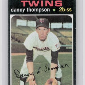 1971 Topps Danny Thompson RC #127 Twins