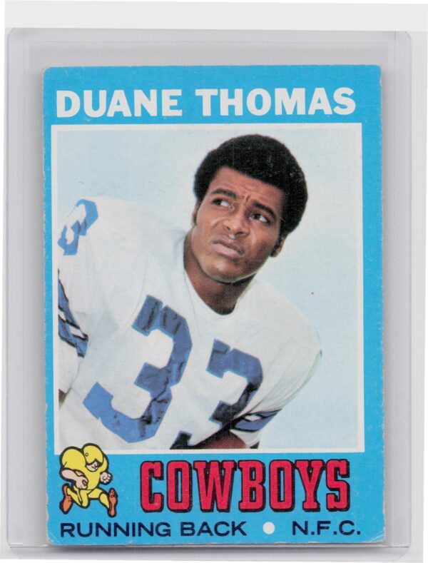 1971 Topps Duane Thomas RC #65 Cowboys