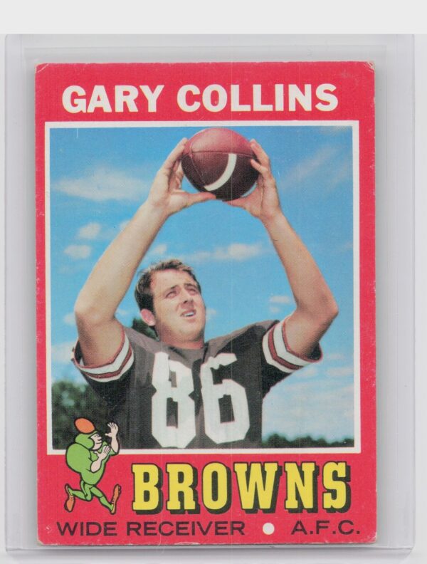 1971 Topps Gary Collins #75 Browns