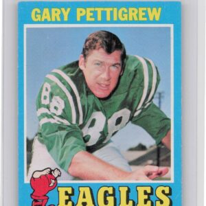 1971 Topps Gary Pettigrew RC #63 Eagles