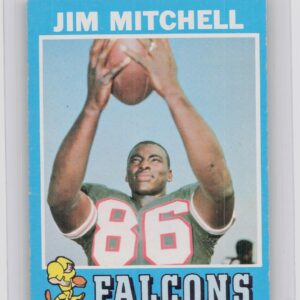 1971 Topps Jim Mitchell RC #84 Falcons