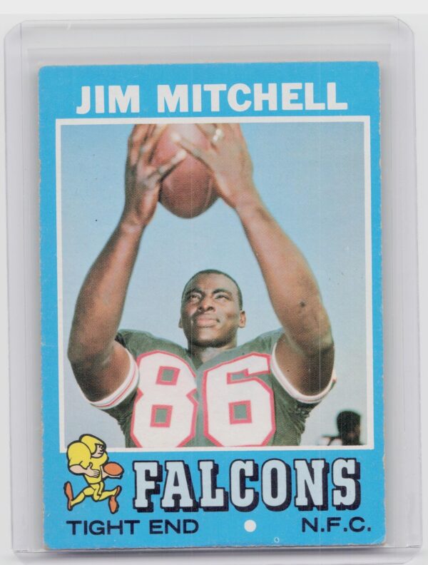 1971 Topps Jim Mitchell RC #84 Falcons