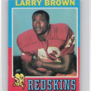 1971 Topps Larry Brown #115 Redskins