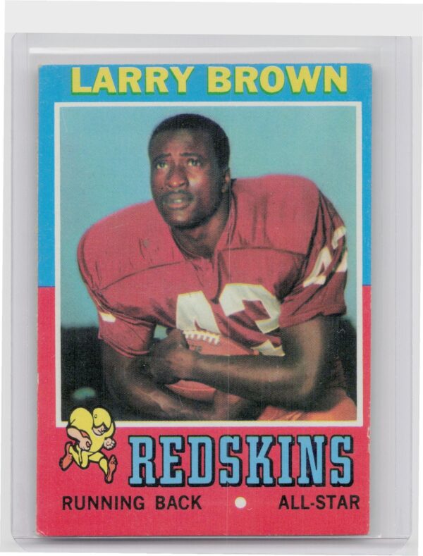 1971 Topps Larry Brown #115 Redskins