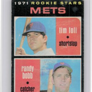 1971 Topps Mets 1971 Rookie Stars (Tim Foli / Randy Bobb) RC #83 Mets