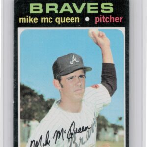 1971 Topps Mike McQueen #8 Braves