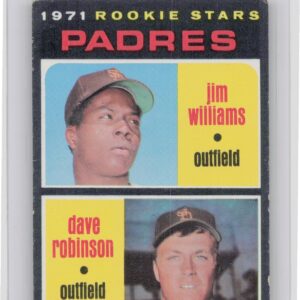 1971 Topps Padres 1971 Rookie Stars Jim Williams / Dave Robinson RC #262 Padres