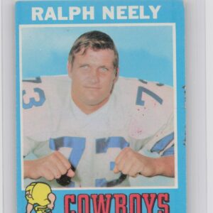 1971 Topps Ralph Neely #89 Cowboys