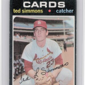 1971 Topps Ted Simmons RC #117 Cardinals