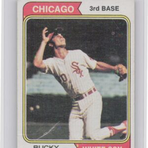 1974 Topps Bucky Dent RC #582 Sox