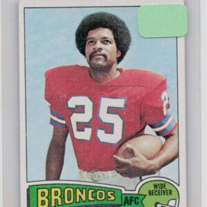 1975 Topps Haven Moses #17 Broncos