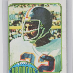 1976 Topps Jon Keyworth RC #367 Broncos