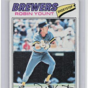 1977 Topps Robin Yount #635 Brewers