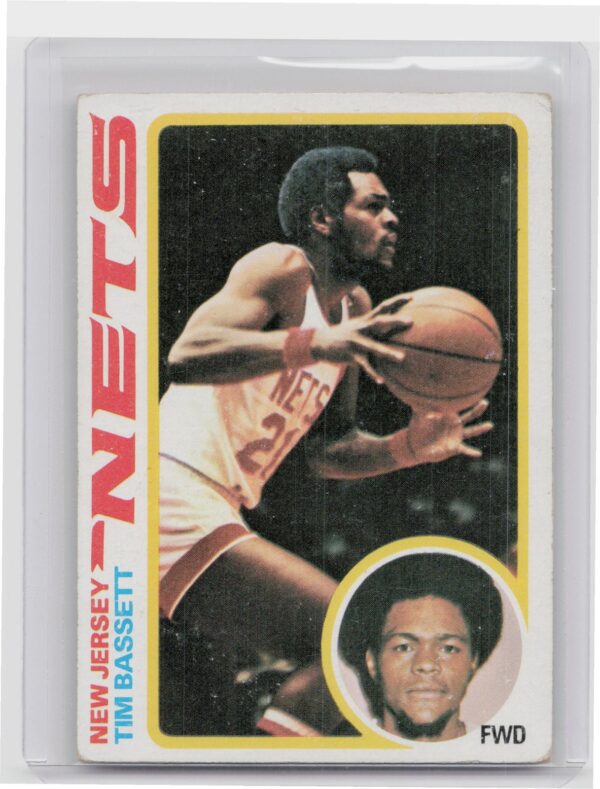 1978-79 Topps Tim Bassett #96 Nets