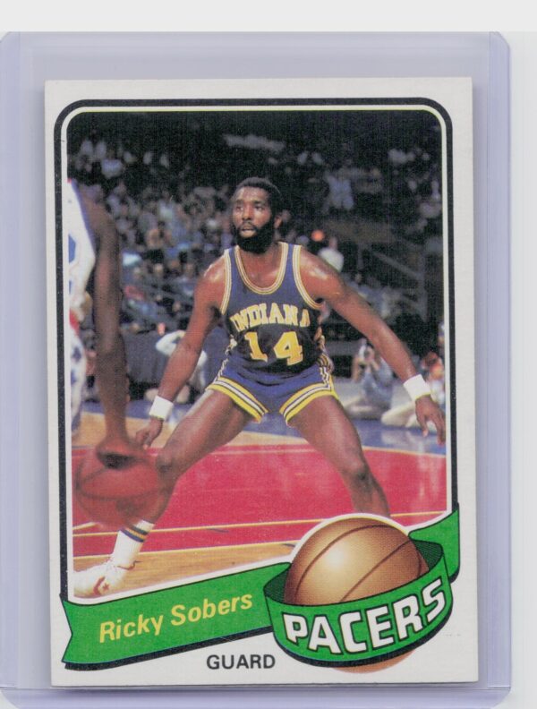 1979-80 Topps Ricky Sobers #71 Pacers