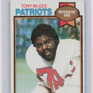 1979 Topps Tony McGee #441 Patriots