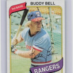 1980 Topps Buddy Bell #190 Rangers