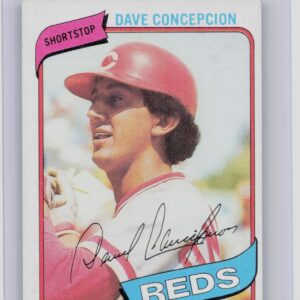 1980 Topps Dave Concepcion #220 Reds