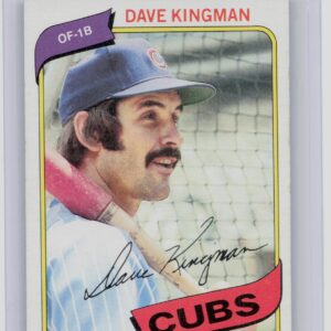 1980 Topps Dave Kingman #240 Cubs