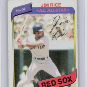 1980 Topps Jim Rice #200 Sox