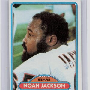 1980 Topps Noah Jackson #186 Bears