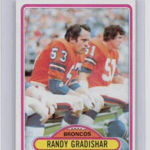 1980 Topps Randy Gradishar #410 Broncos
