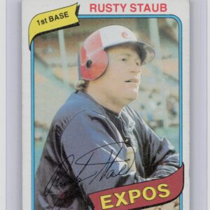 1980 Topps Rusty Staub #660 Expos