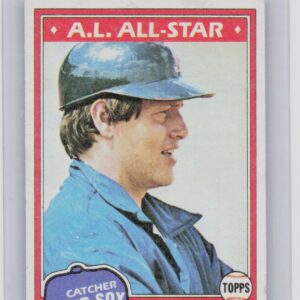1981 Topps Carlton Fisk #480 Sox