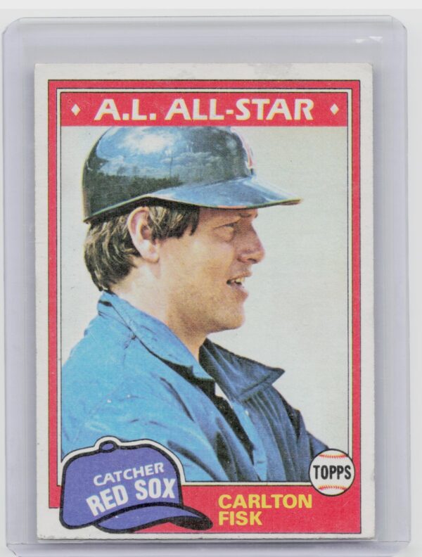 1981 Topps Carlton Fisk #480 Sox