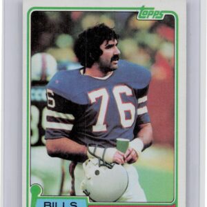 1981 Topps Fred Smerlas RC #201 Bills