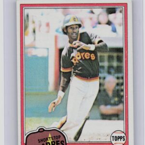 1981 Topps Ozzie Smith #254 Padres