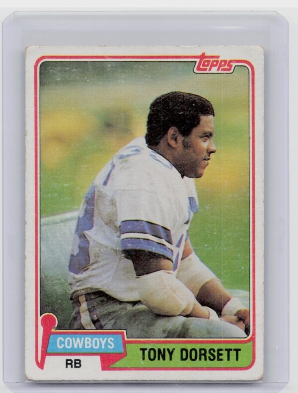 1981 Topps Tony Dorsett #500 Cowboys